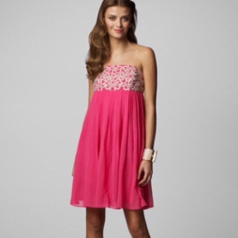 LILLY PULITZER Jillie Chiffon Dress 0